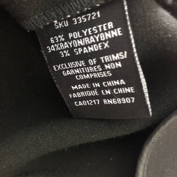 Le Chateau Check Black and White tapered ankle Trousers 26” waist - Picture 6 of 11